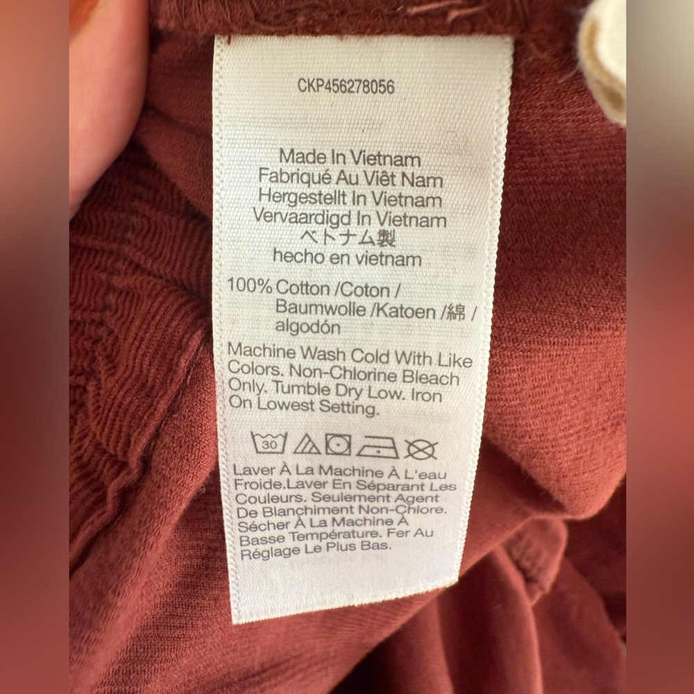 Madewell Curvy Tapered Huston Pull-On Crop Pants in Corduroy - Picture 9 of 9